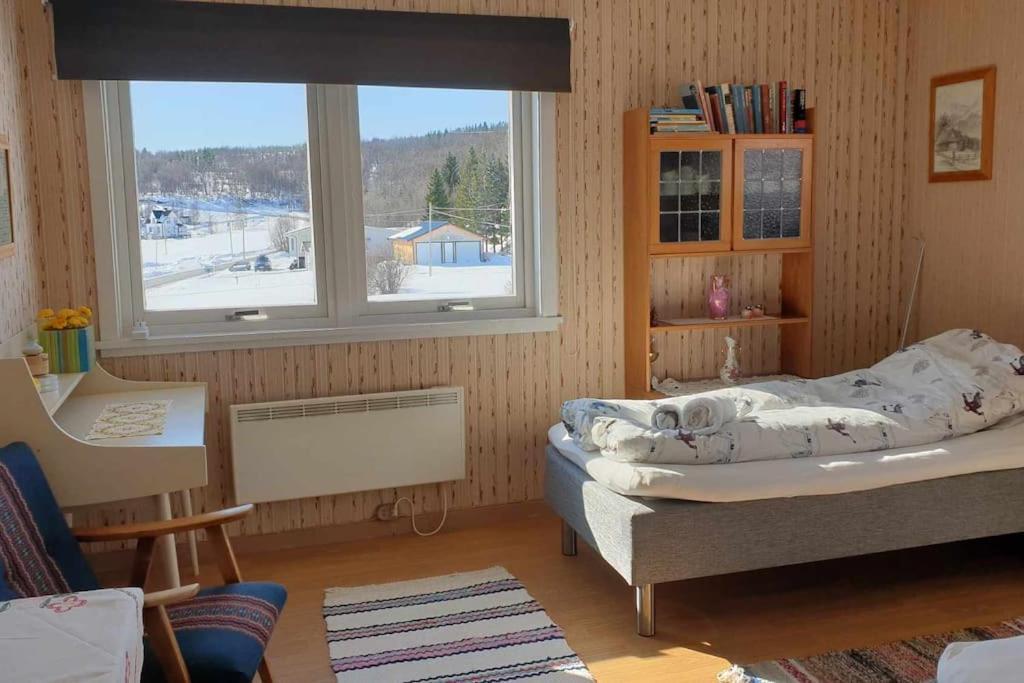 Traditional Farm House Located Close To Fjord Lyngseidet Exterior photo